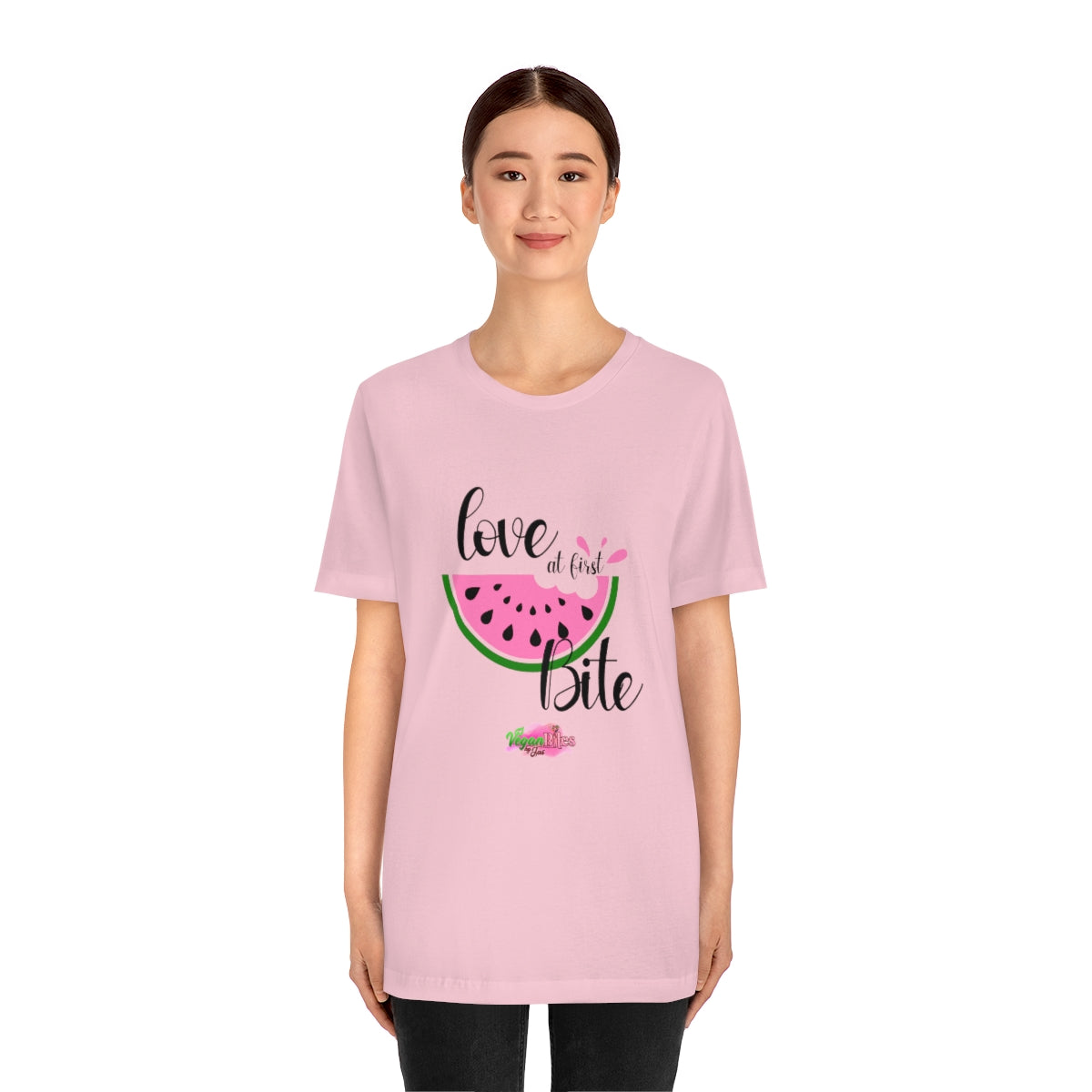 Love at First Bite Unisex Soft Jersey Short Sleeve Tee