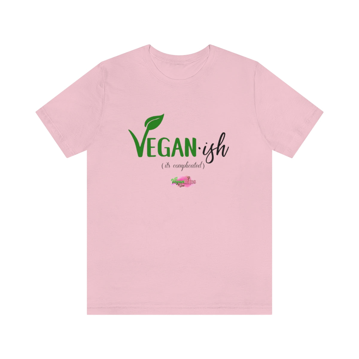 Vegan-ish (It's Complicated) Unisex Jersey Soft Short Sleeve Tee