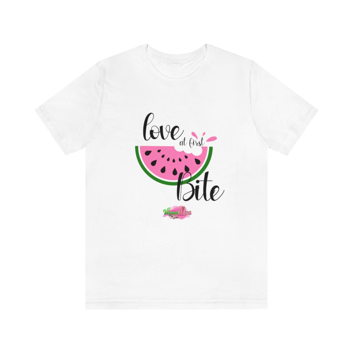 Love at First Bite Unisex Soft Jersey Short Sleeve Tee