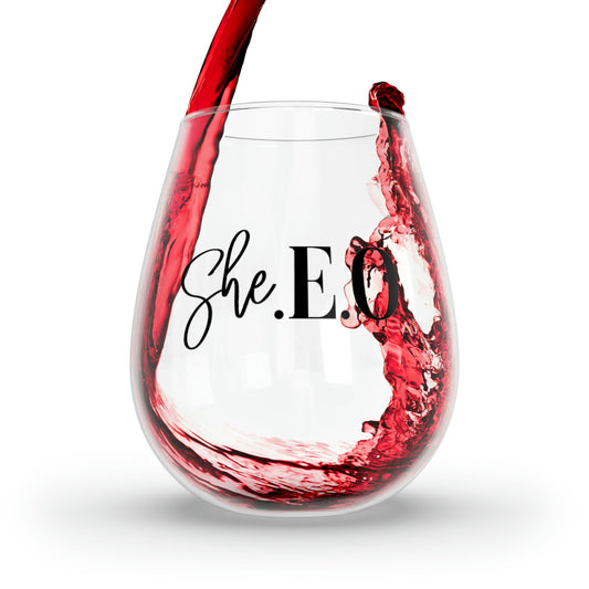 She.E.O (C.E.O) Wine Glass, 11.75oz