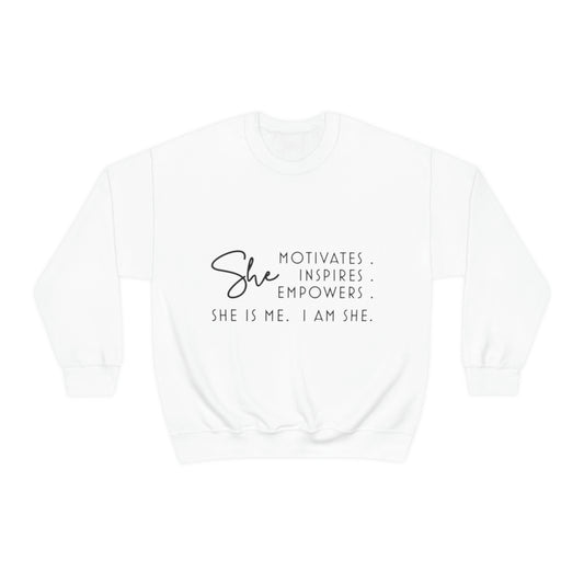 She Inspires Crewneck