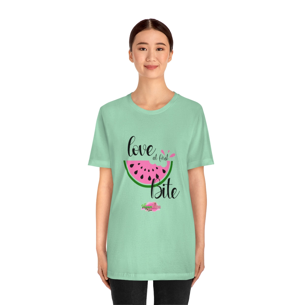 Love at First Bite Unisex Soft Jersey Short Sleeve Tee