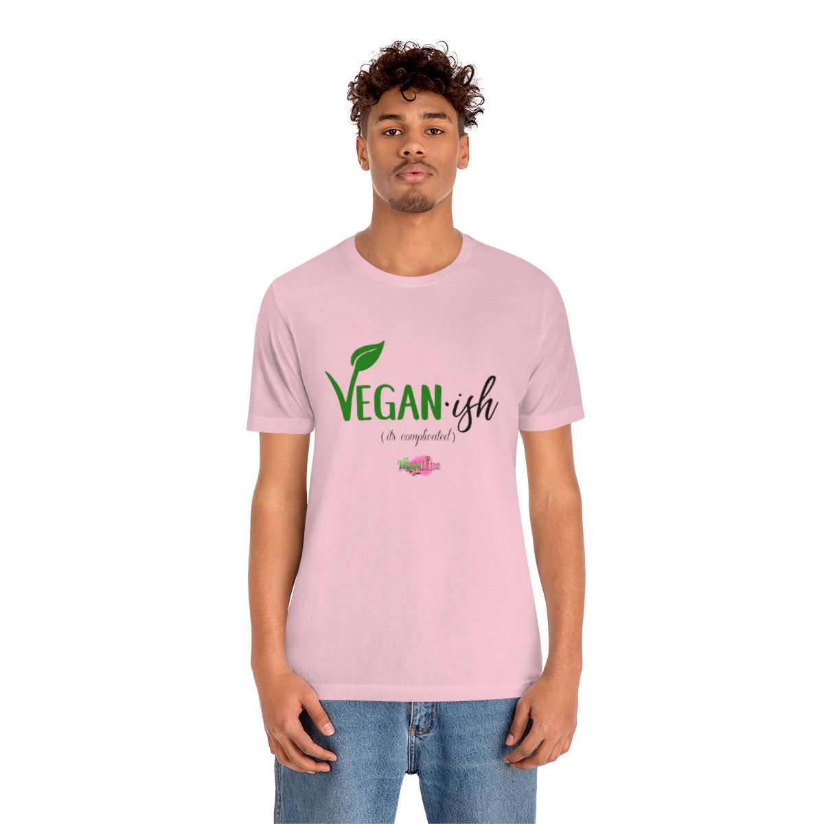 Vegan-ish (It's Complicated) Unisex Jersey Soft Short Sleeve Tee